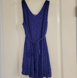 Amethyst Purple Maternity Tank with Tie